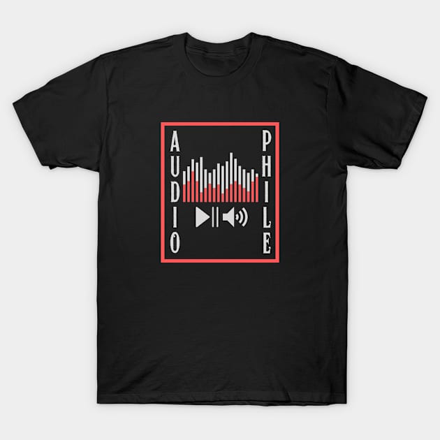 Audiophile Aesthetic T-Shirt by Tecnofa